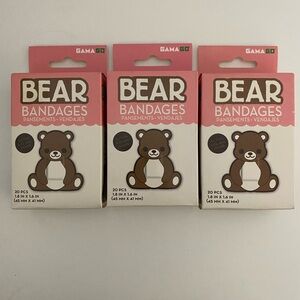 Lot of 3 Gamago Bear Bandages NIB